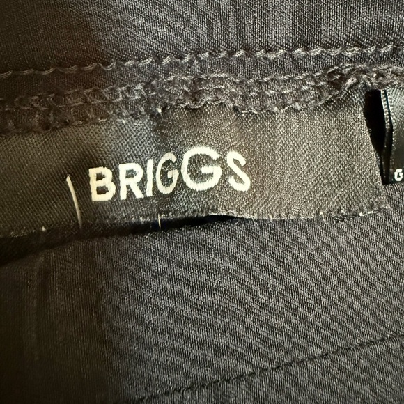 Briggs New York Black Pencil Skirt Knee-Length Work - Picture 3 of 6